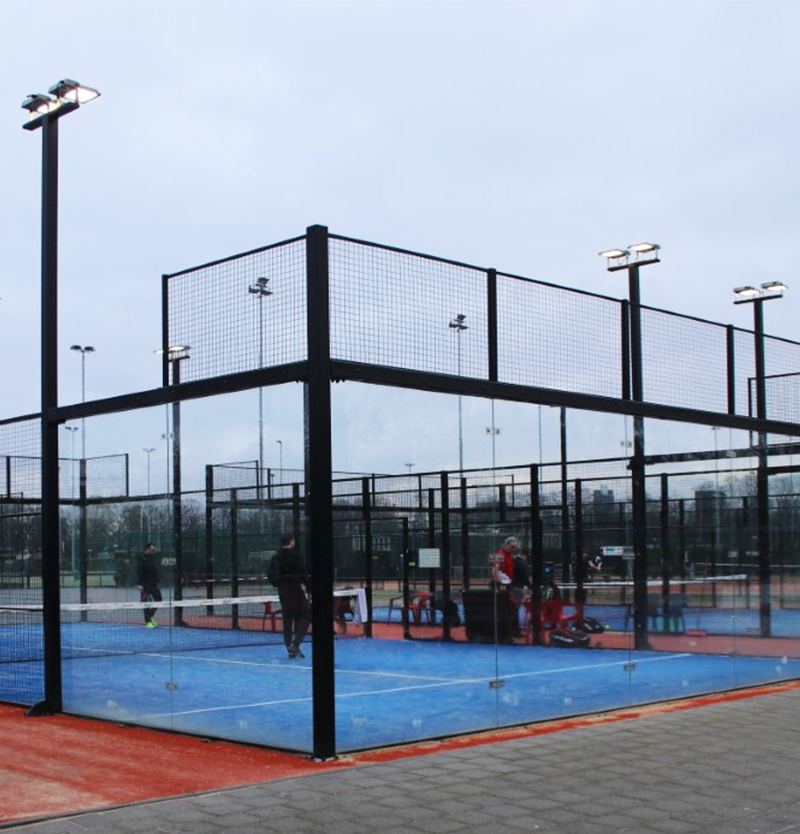 Drukte padelbanen · Tennis Padel Club Eindhoven Noord